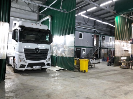 Покраска грузовой техники: